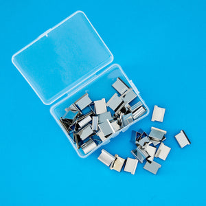 TOO Silver Connector Clips - 50pc