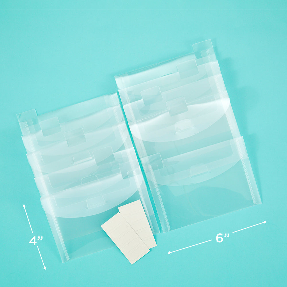 TOO 4 x 6" Flip Flap Pocket - 10 Pack