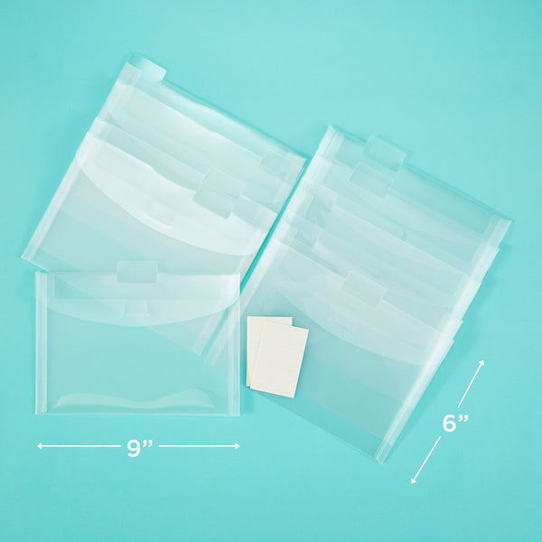 TOO 9 x 6" Flip Flap Pocket - 10 Pack