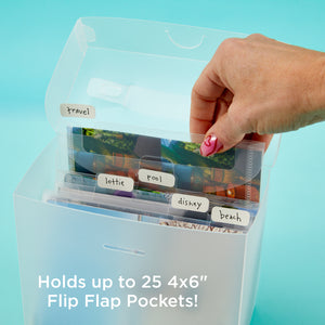 TOO 4 x 6" File Master with 5  Flip Flap Pockets