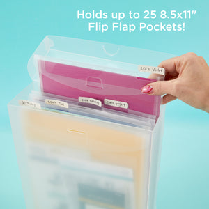 TOO 8.5 x 11" File Master with 5 Flip Flap Pockets