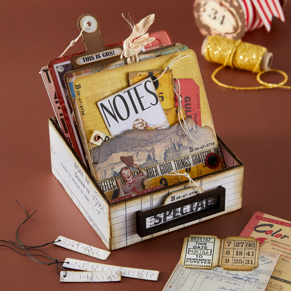 Torn Edges CardLab Etched Dies by Esther Glas