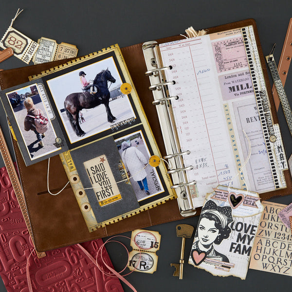 ING Words Stamp & Die Set by Esther Glas