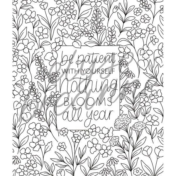 Elyse Breanne Design - On the Bright Side Coloring Book
