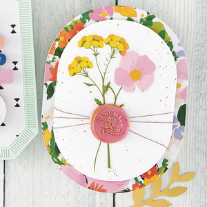Rosie's Studio Breakfast In Bed Die Cut Floral Stickers