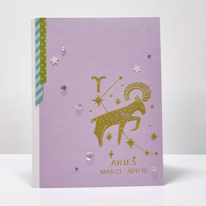 Block Print Aries Registration Press + Foil Plate