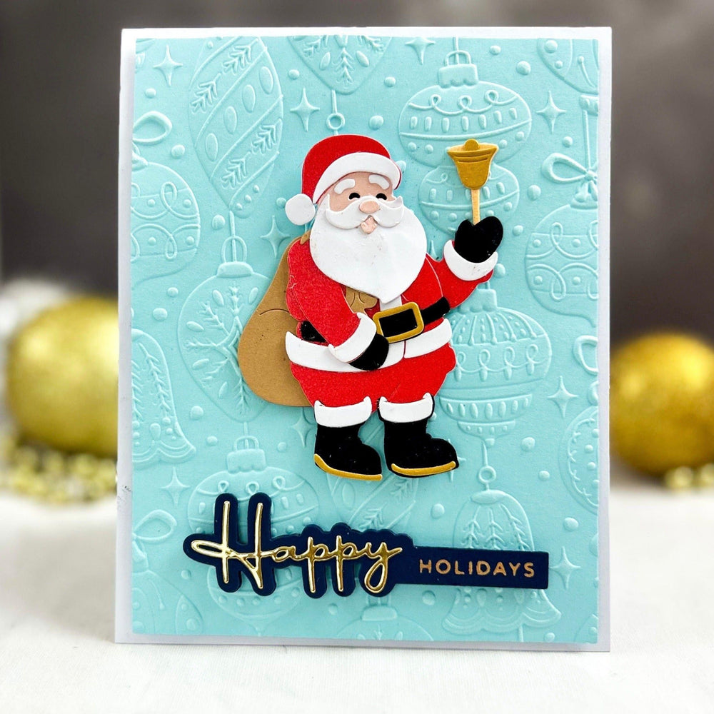 Vintage Ornaments 3D Embossing Folder