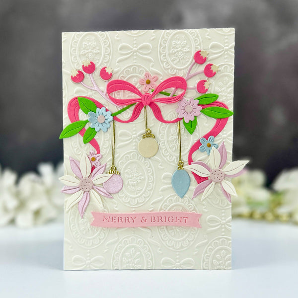 Christmas Cameos 3D Embossing Folder