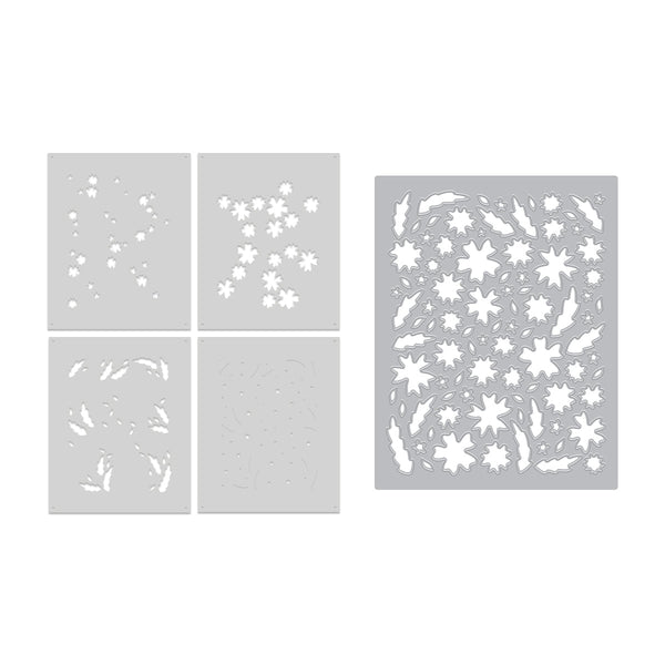 Bitty Floral Bundle Die & Stencil Bundle