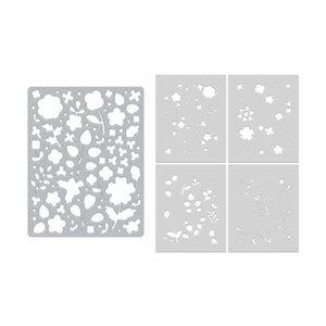 Meadow Blooms Die & Stencil Bundle