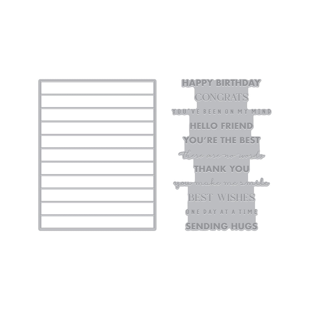 Say It With Style Letterpress + Foil and Die Bundle
