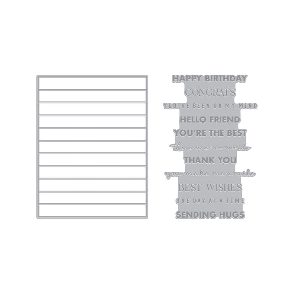 Say It With Style Letterpress + Foil and Die Bundle