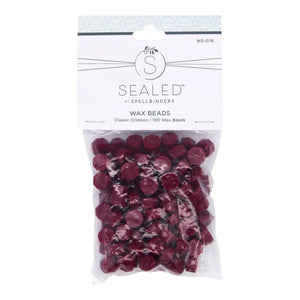 Classic Crimson Wax Beads