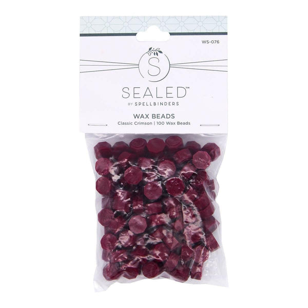 Classic Crimson Wax Beads
