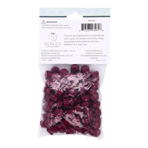 Classic Crimson Wax Beads