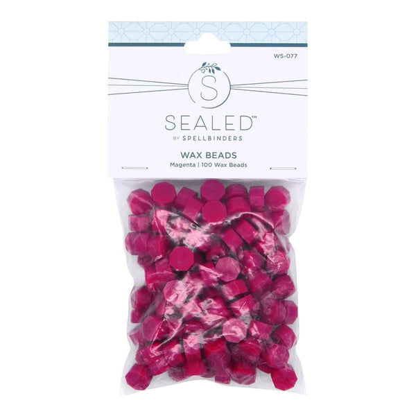 Magenta Wax Beads