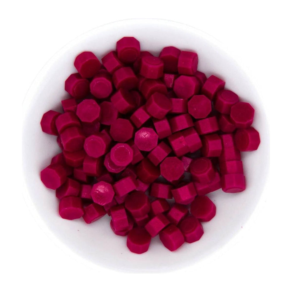 Magenta Wax Beads