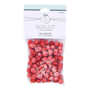 Coral Wax Beads