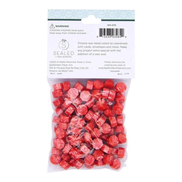 Coral Wax Beads