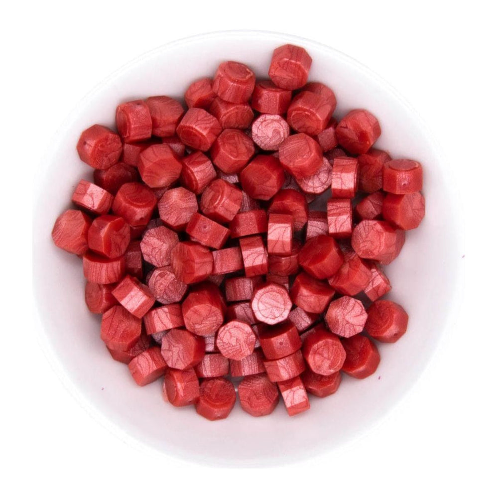 Coral Wax Beads