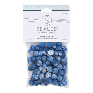 Mystic Blue Wax Beads