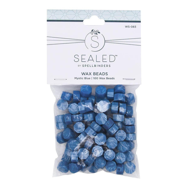 Mystic Blue Wax Beads