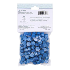 Mystic Blue Wax Beads