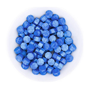 Mystic Blue Wax Beads