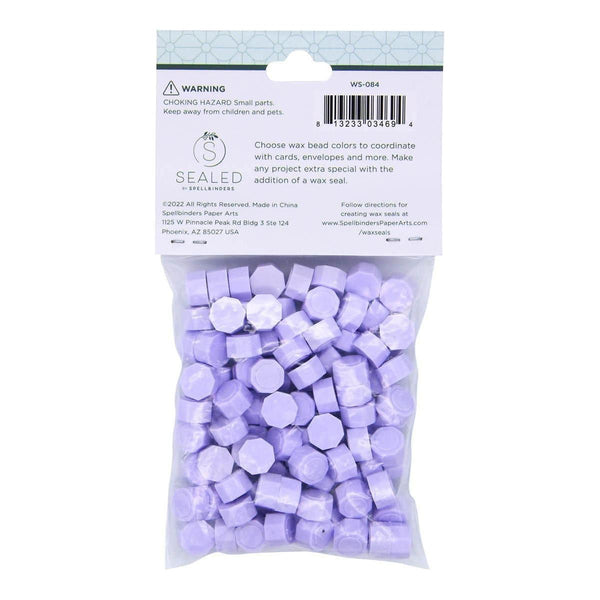 Pastel Lilac Wax Beads