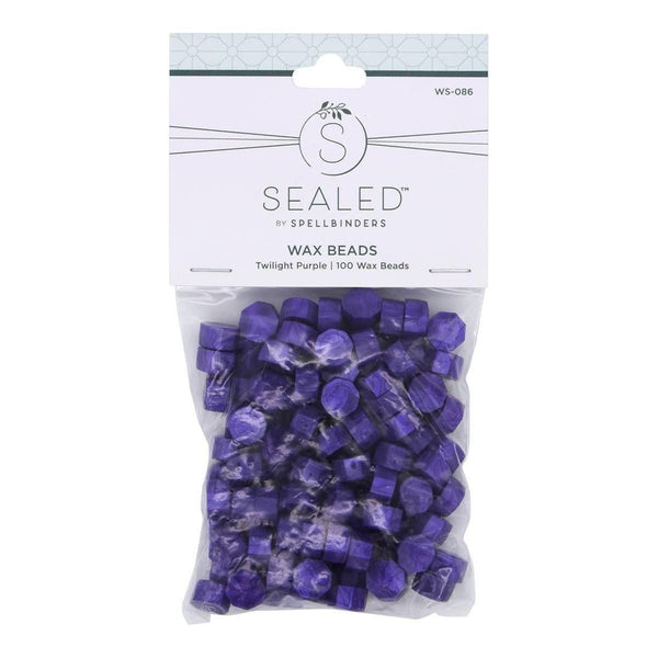 Twilight Purple Wax Beads