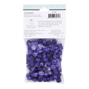 Twilight Purple Wax Beads