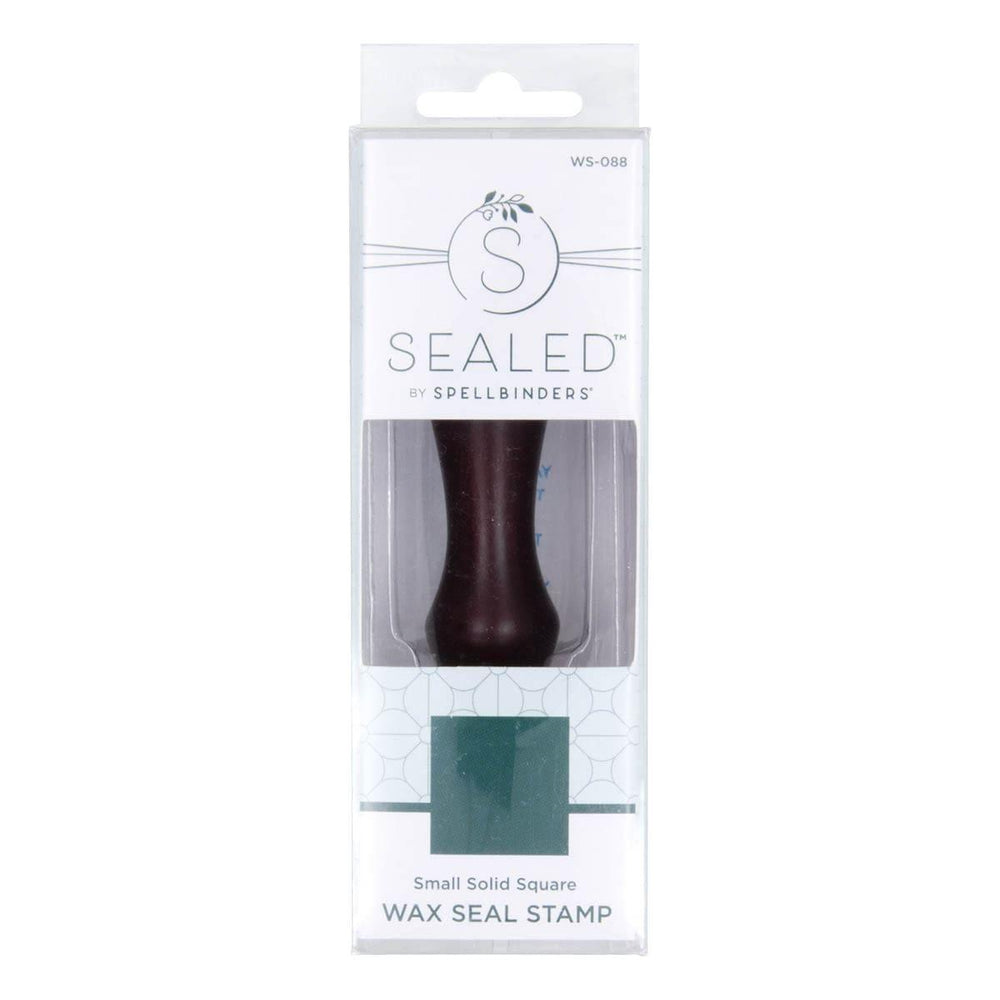Small Solid Square Wax Seal Stamp