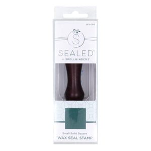 Small Solid Square Wax Seal Stamp