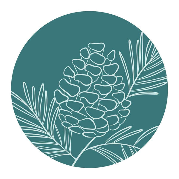 Pine Cone Spray Wax Seal Stamp