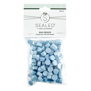 Cloudy Sky Wax Beads