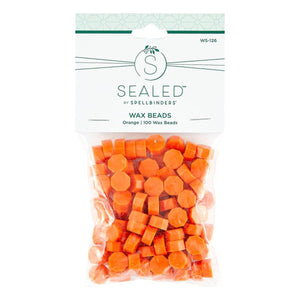 Orange Wax Beads