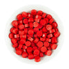 Vibrant Red Wax Beads