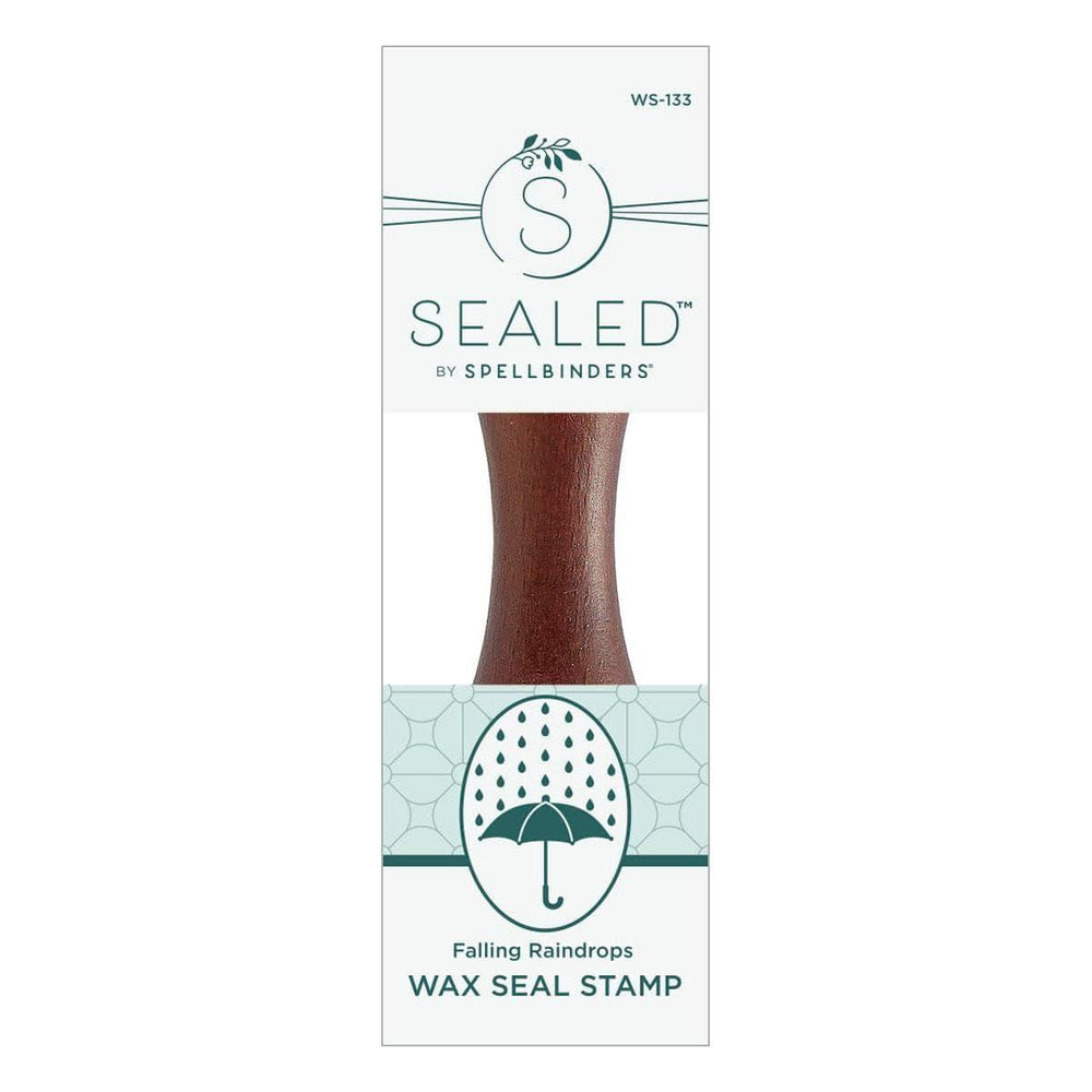 Falling Raindrops Wax Seal Stamp