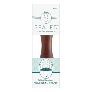 Falling Raindrops Wax Seal Stamp