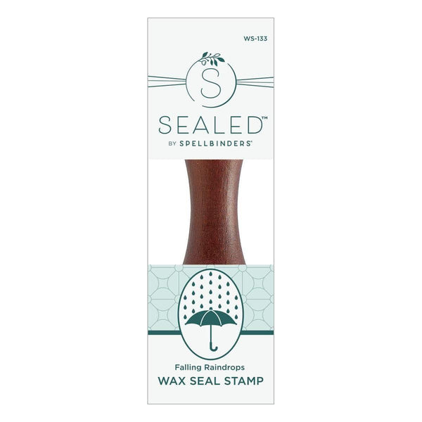 Falling Raindrops Wax Seal Stamp