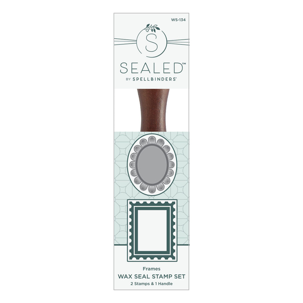 2 Pack Frames Wax Seal Stamps