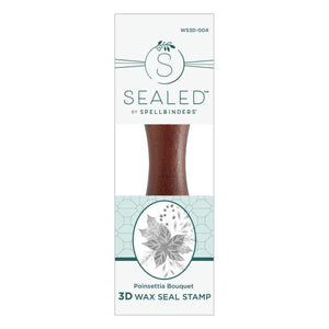 Poinsettia 3D Wax Seal