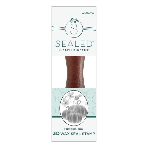 Pumpkin Trio 3D Wax Seal Stamp