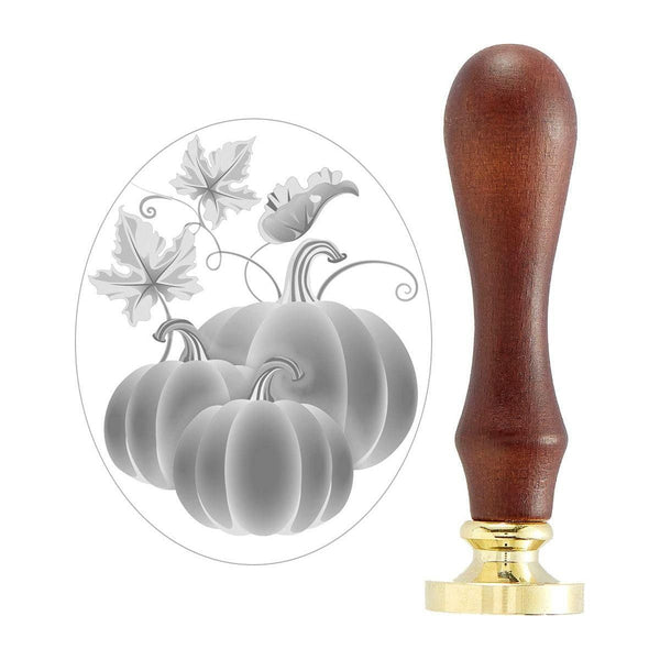 Pumpkin Trio 3D Wax Seal Stamp