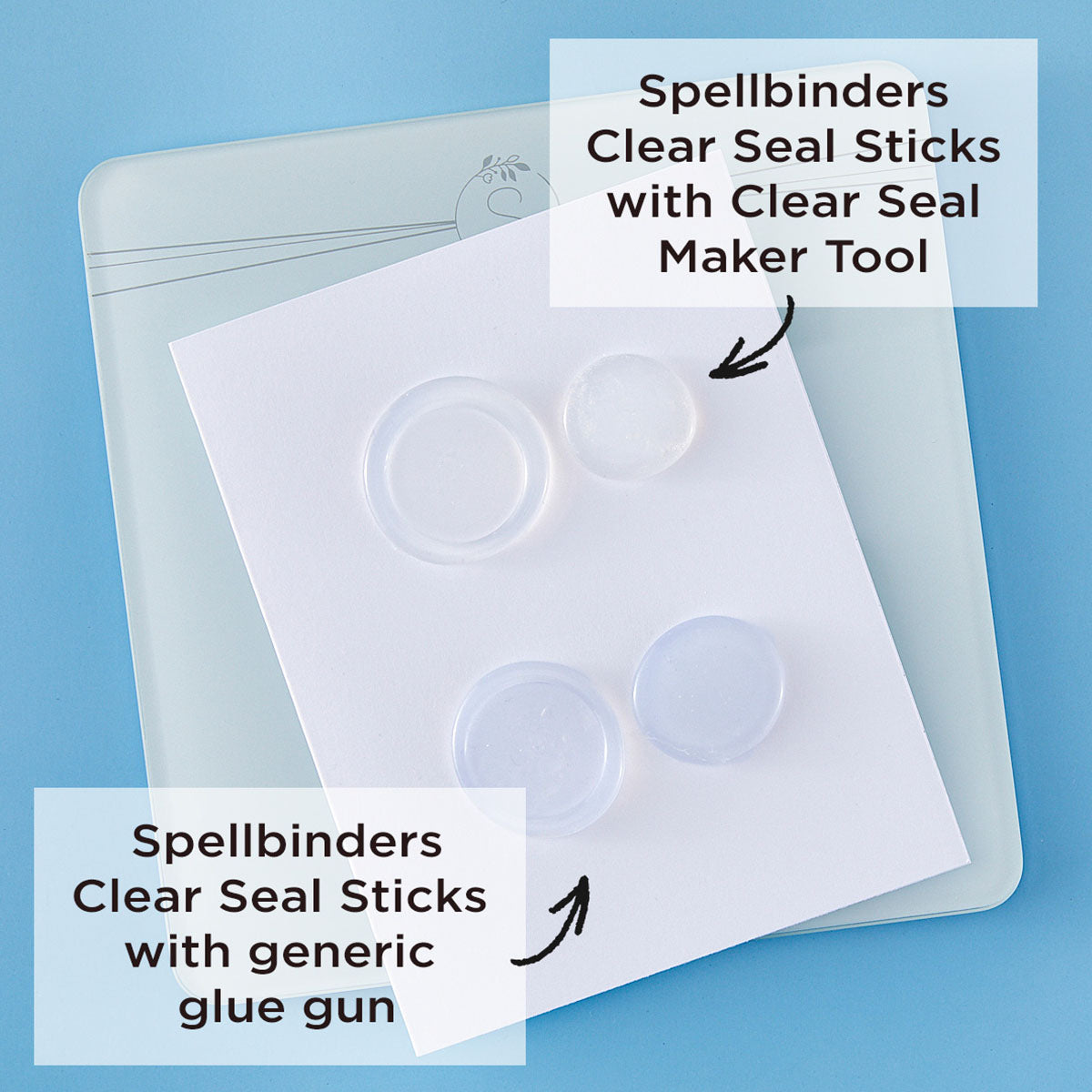 Clear Seal Maker Tool & Glass Mat Bundle