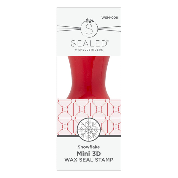 Snowflake Mini 3D Wax Seal