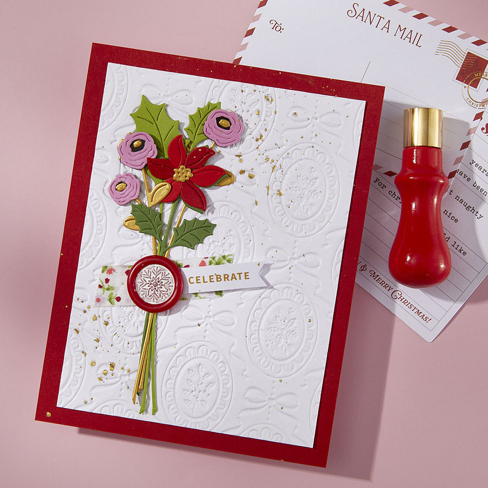 Snowflake Mini 3D Wax Seal