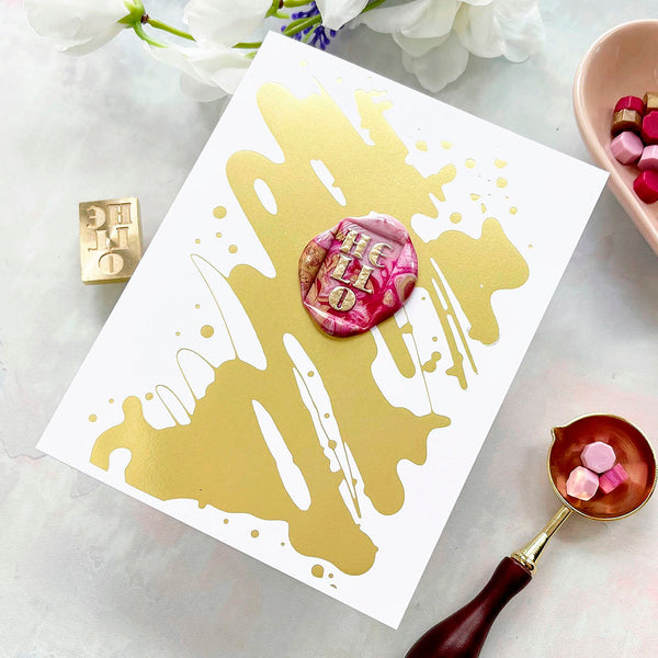 Bold Hello - Wax Seal of the Month (Seal Stamp Only)
