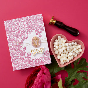 Scalloped Heart - Wax Seal of the Month (Seal Stamp Only)