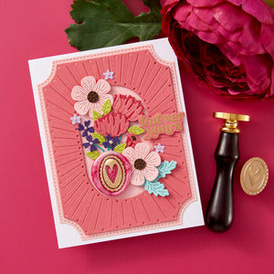 Scalloped Heart - Wax Seal of the Month (Seal Stamp Only)